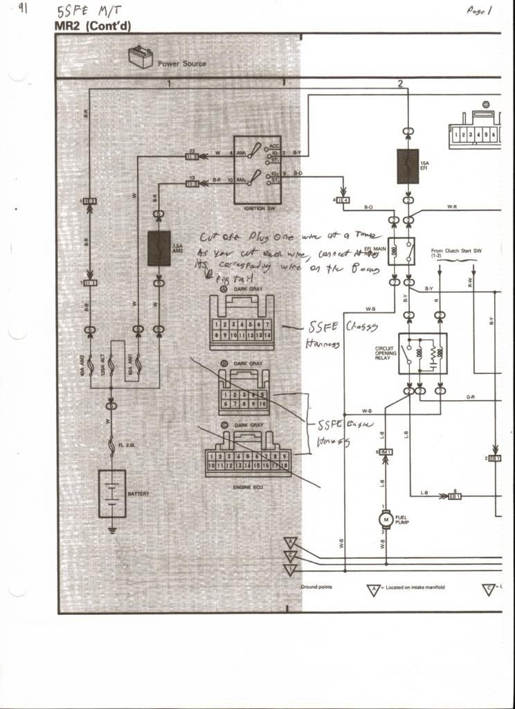 1998 3SGE Beams Swap for 91-95 5SFE USDM MR2 Write Up | MR2 Owners Club